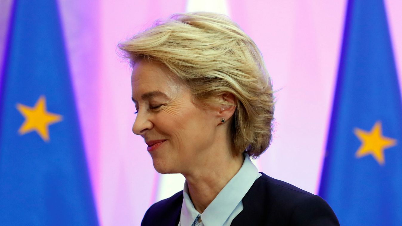 Incoming head of the European Commission Ursula von der Leyen meets Polish Prime Minister Mateusz Morawiecki at the Prime Minister Chancellery in Warsaw