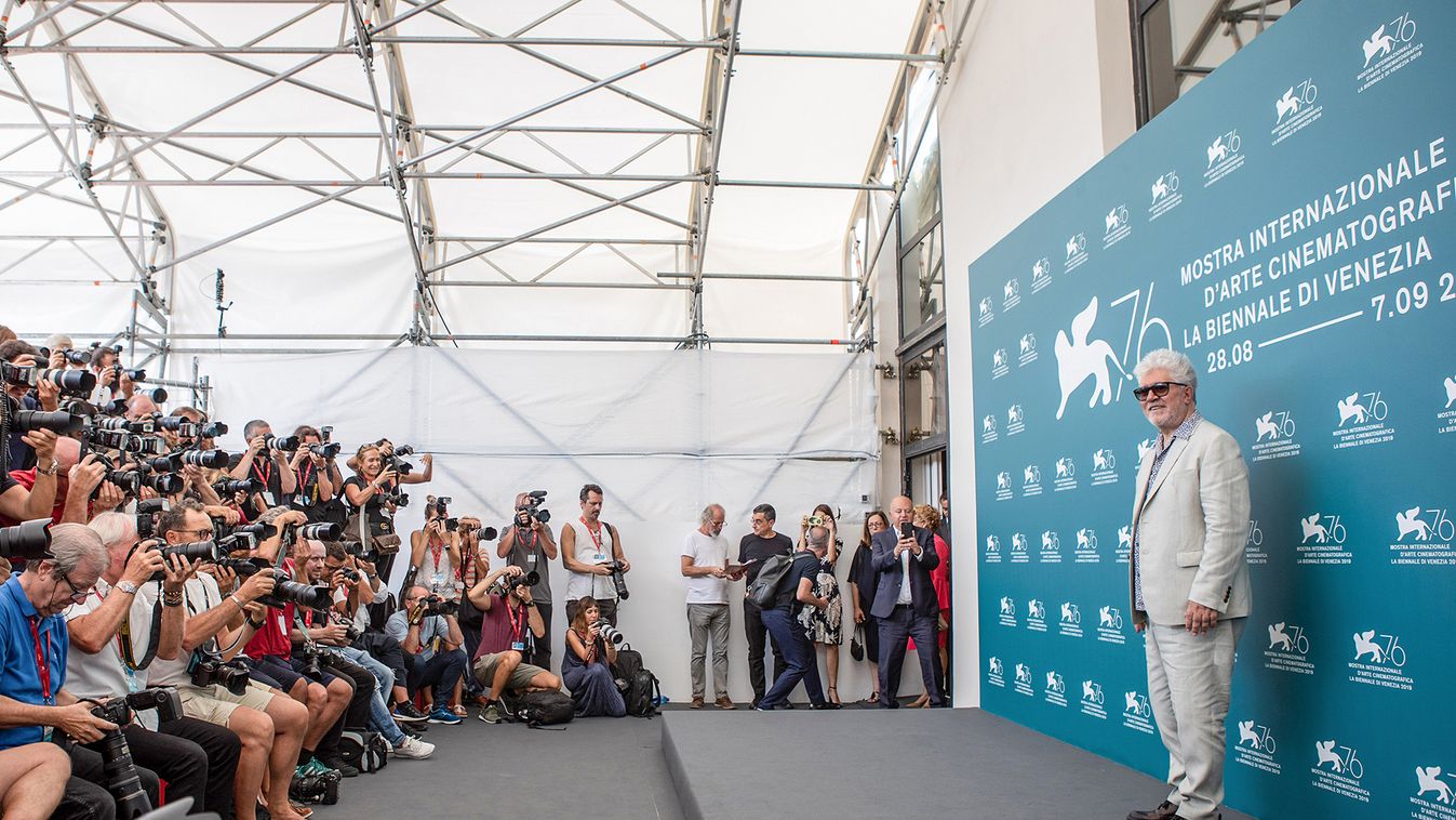 Pedro Almodovar Golden Lion Ceremony - The 76th Venice Film Festival