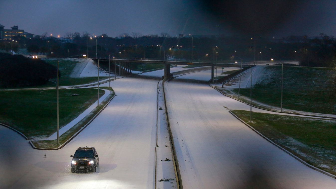 Historic Snow Storm Hits Houston