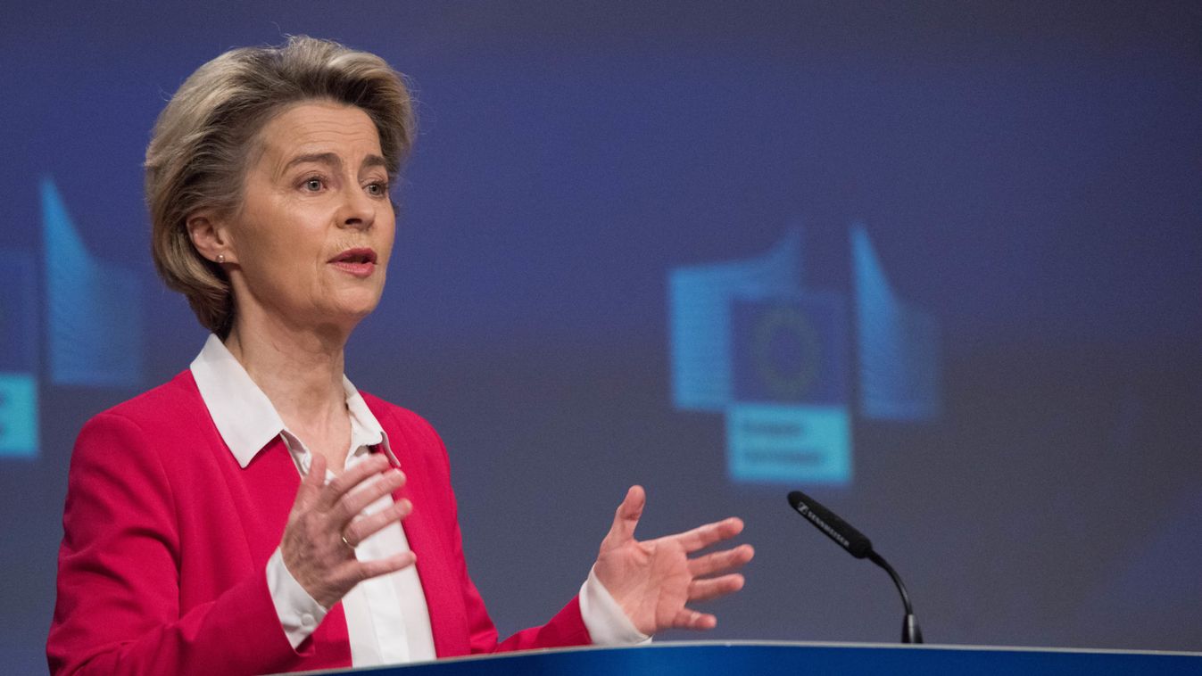 Press conference of Ursula von der Leyen, President of the European Commission, on vaccines