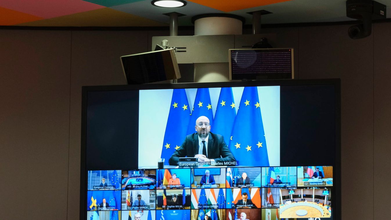 EU leaders hold video summit to discuss coronavirus recovery fund, long-term budget