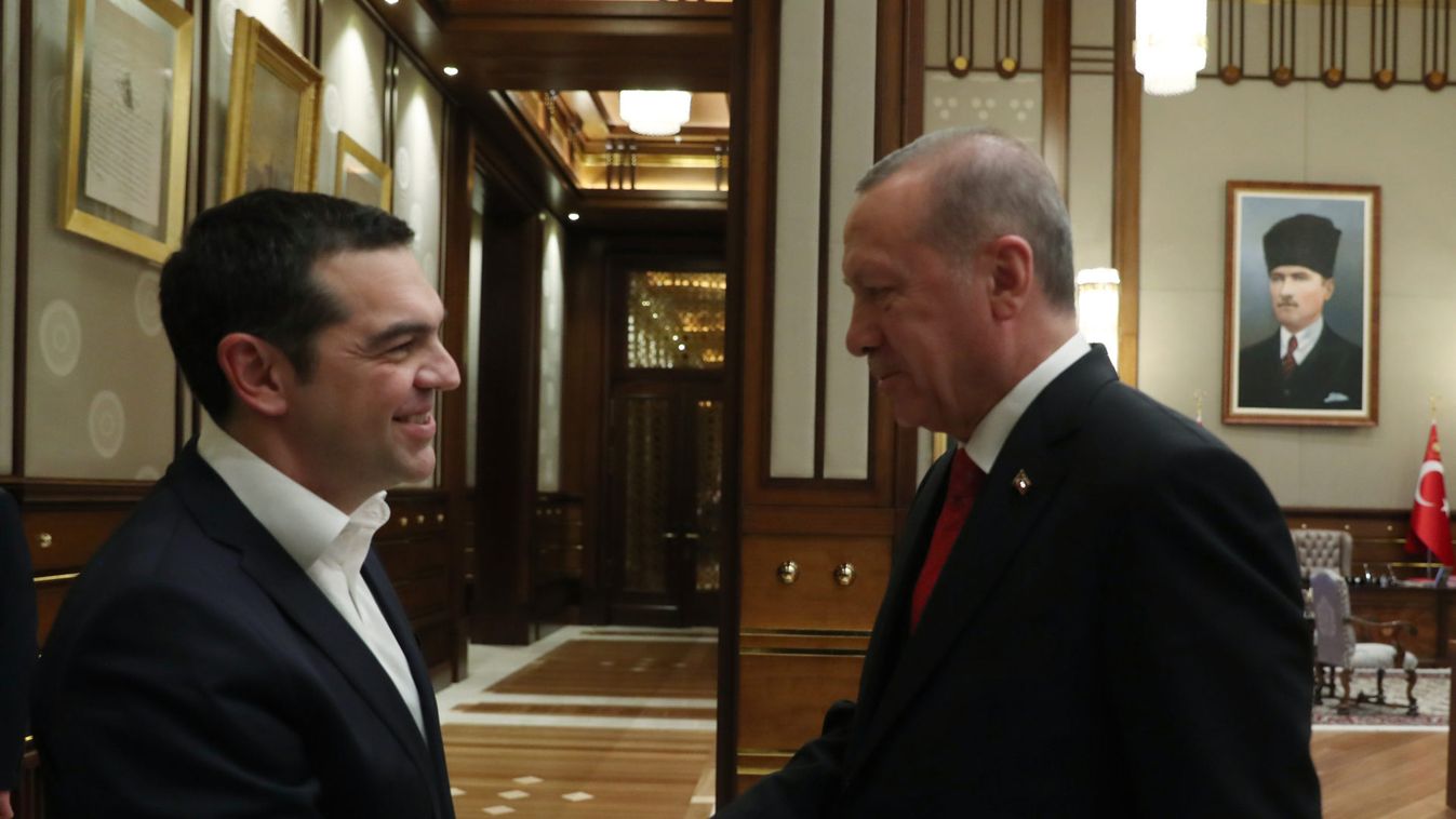 Greek Prime Minister Alexis Tsipras visits Turkey