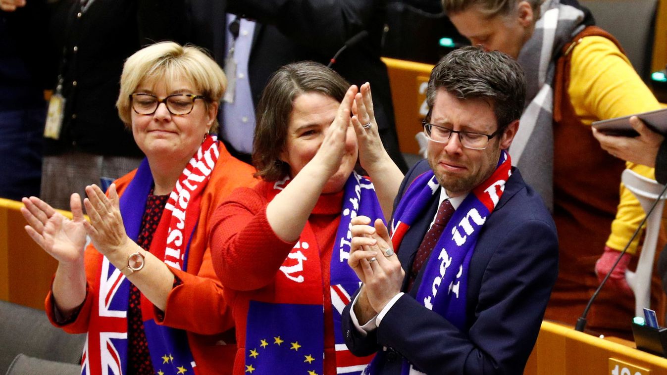 British EU Members of Parliament react after the brexit vote