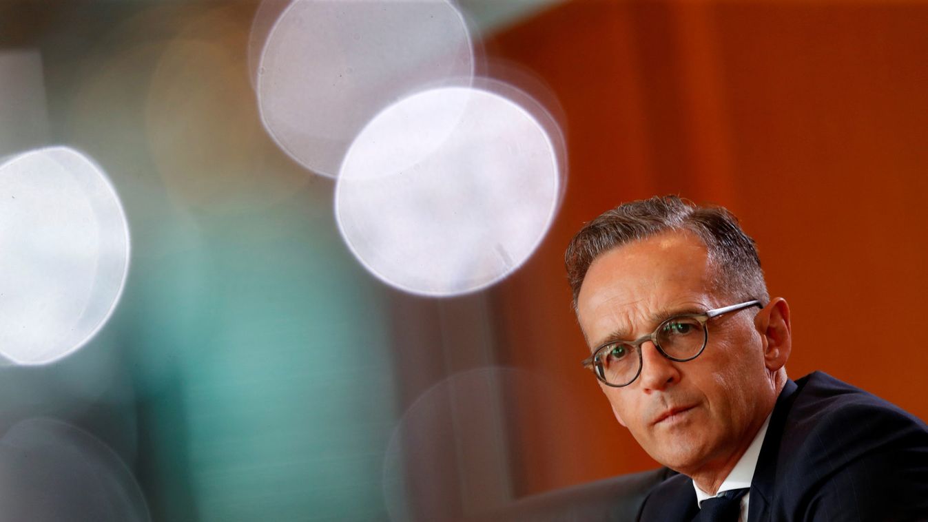 German Foreign Minister Heiko Maas attends the weekly cabinet meeting in Berlin