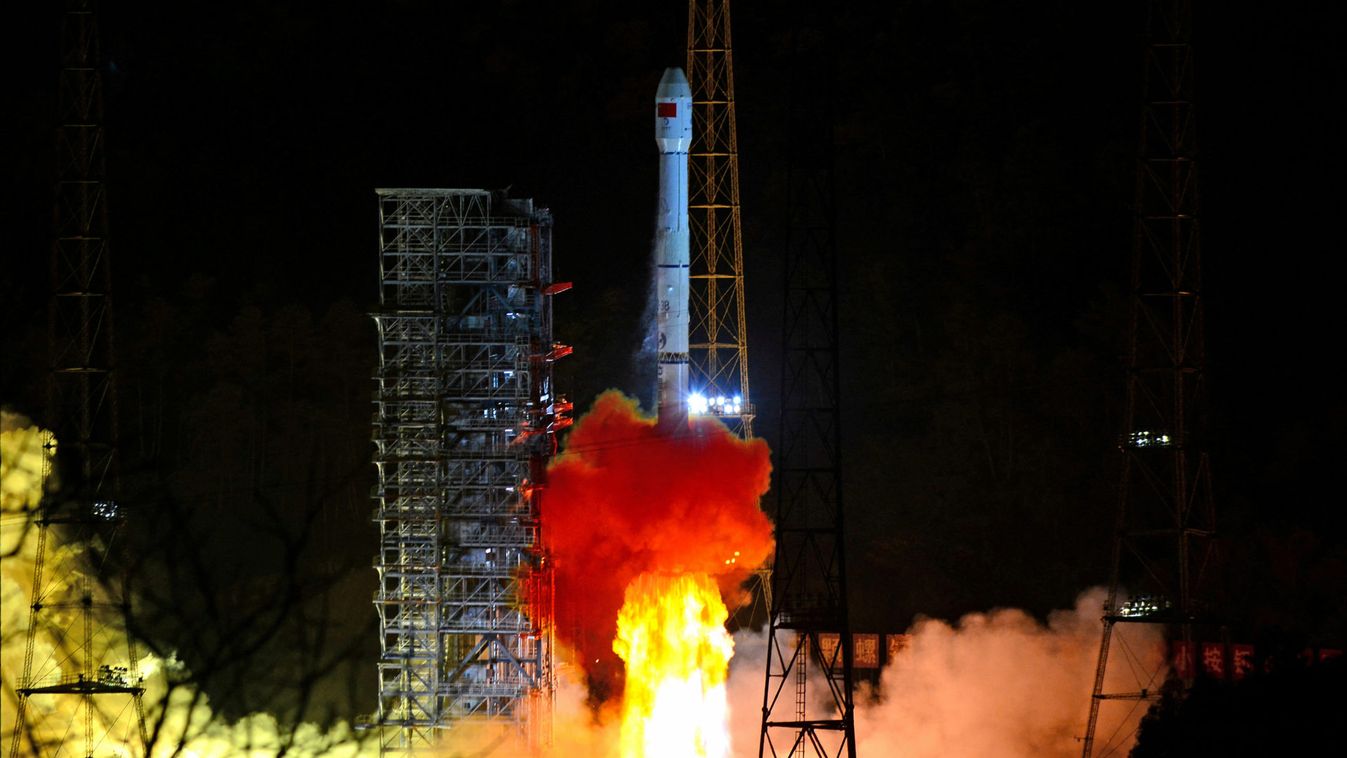 FILE PHOTO: Long March-3B rocket carrying Chang'e 4 lunar probe takes off from the Xichang Satellite Launch Center