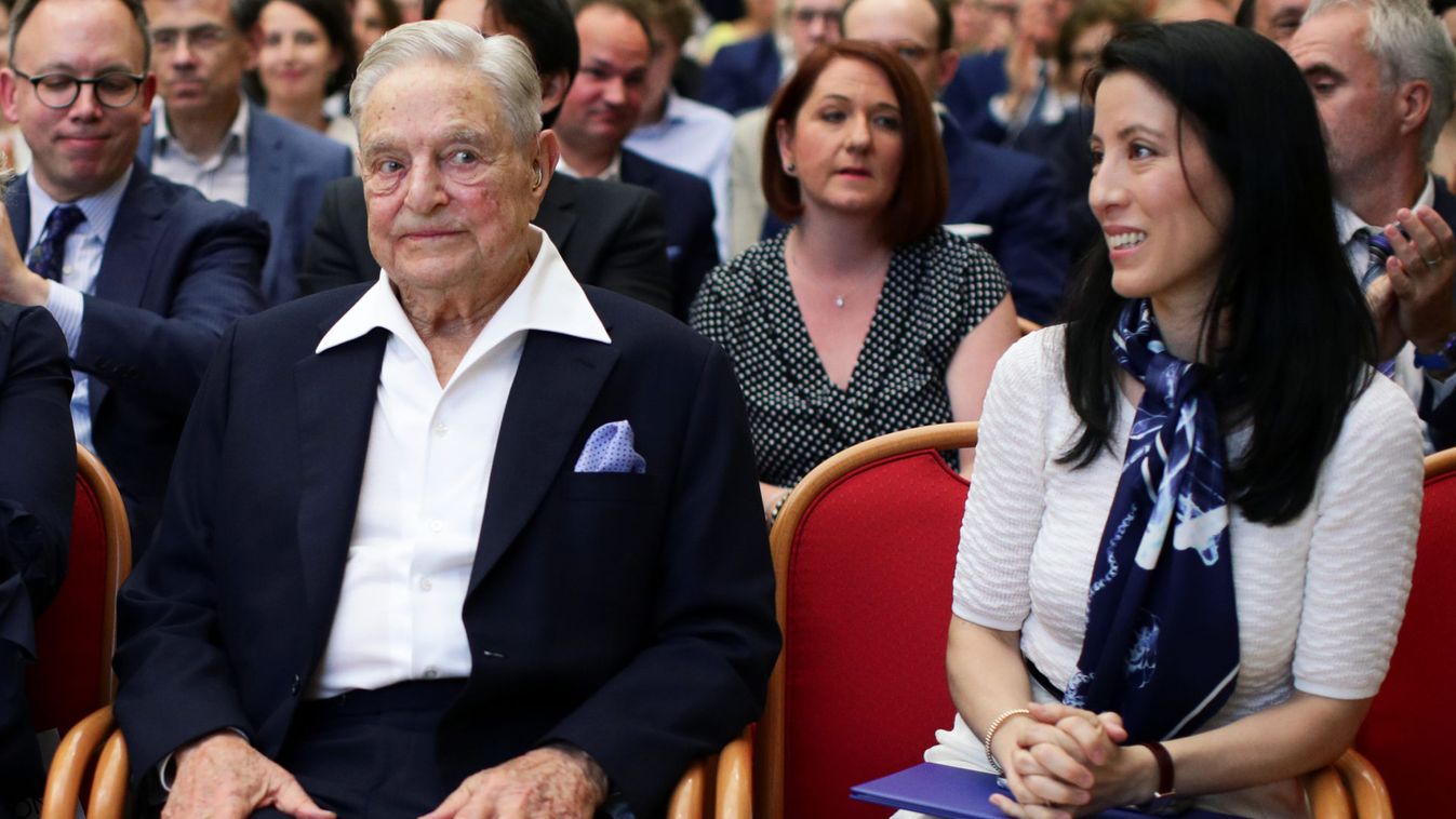 Billionaire investor George Soros is awarded the Schumpeter Prize in Vienna
