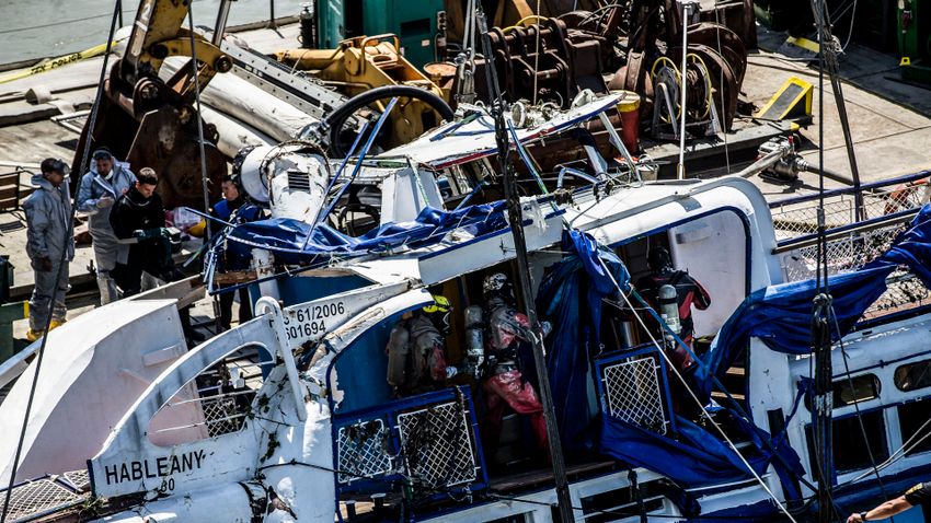 Dunai hajóbaleset: Cserbenhagyás miatt is nyomoznak már a rendőrök