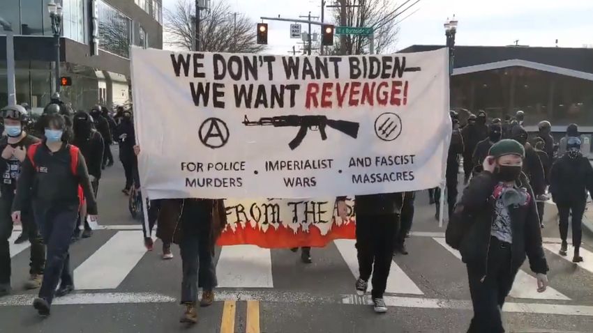 Az Antifa nem Joe Bident akarja, hanem bosszút + videó