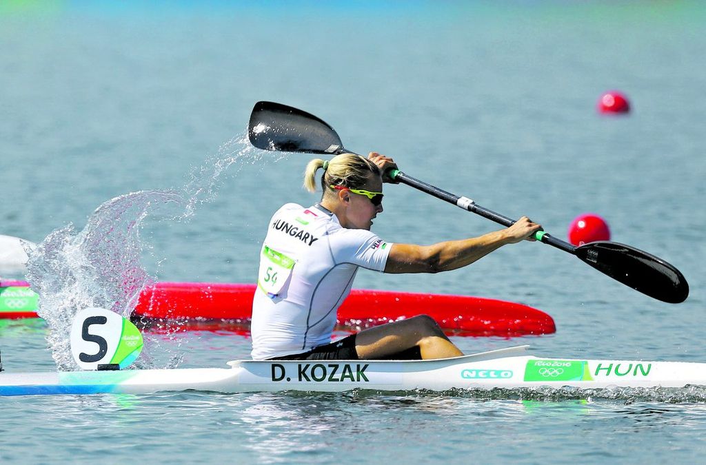 Kozák Danuta mindkét futamában rendkívül meggyőzően versenyzett