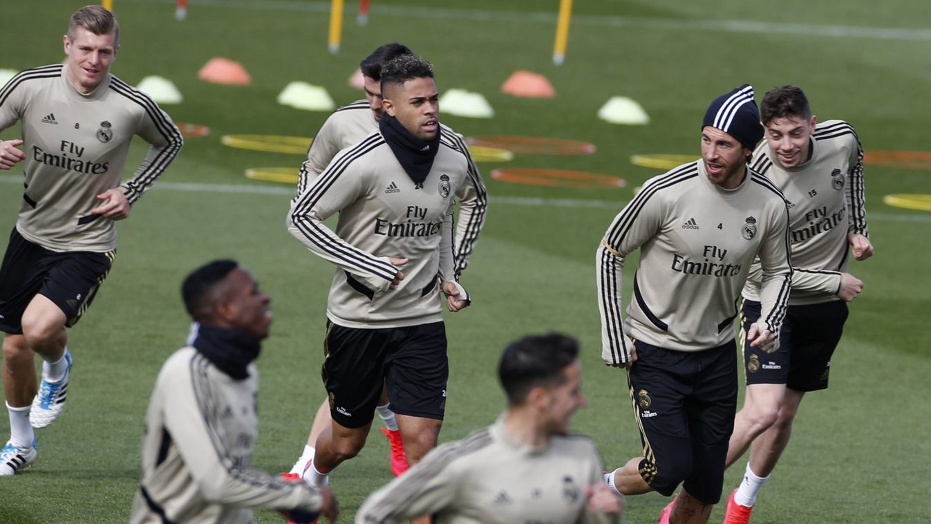 Real Madrid's training