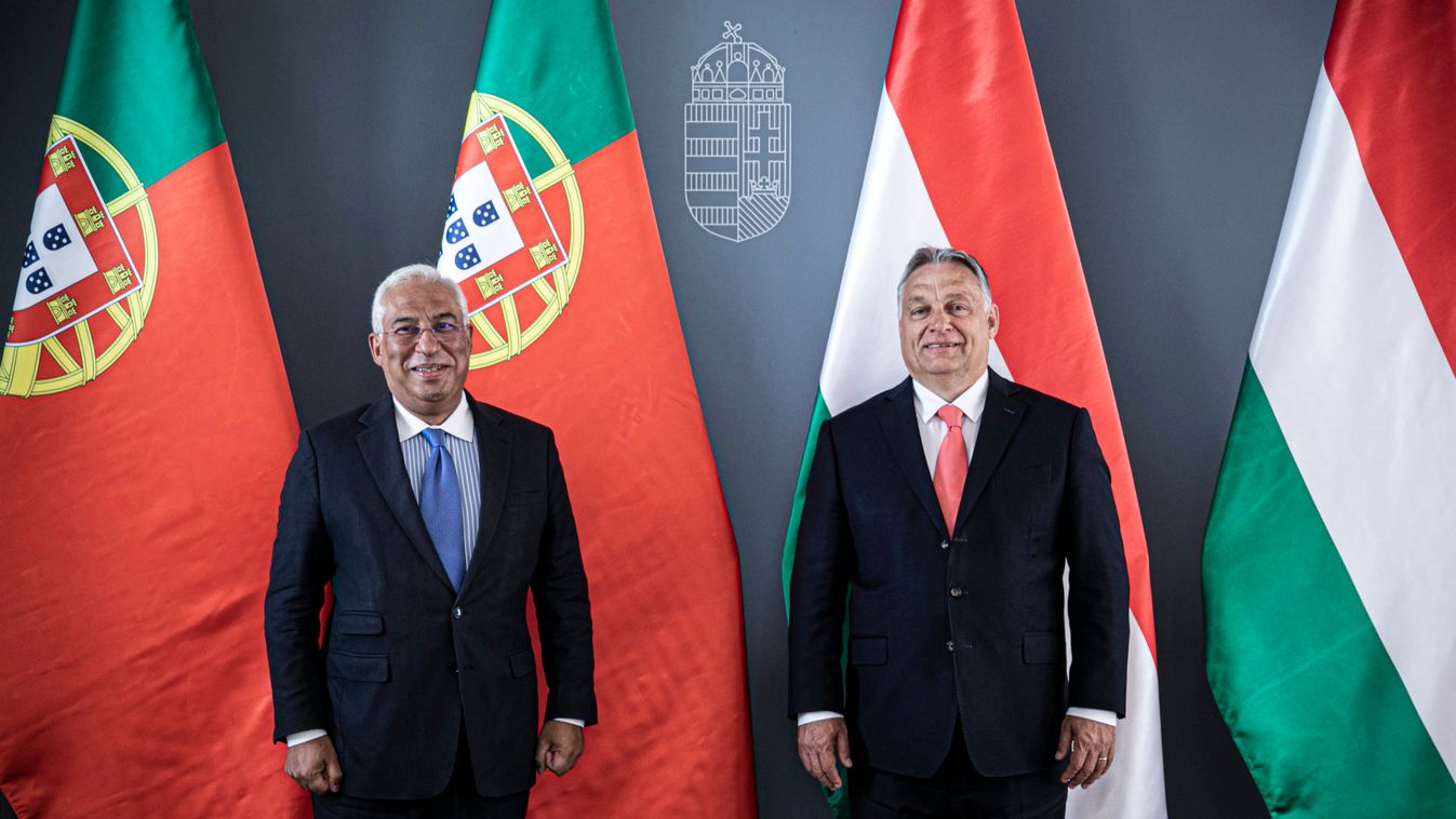 Budapesten fogadta Orbán Viktor portugál kollégáját