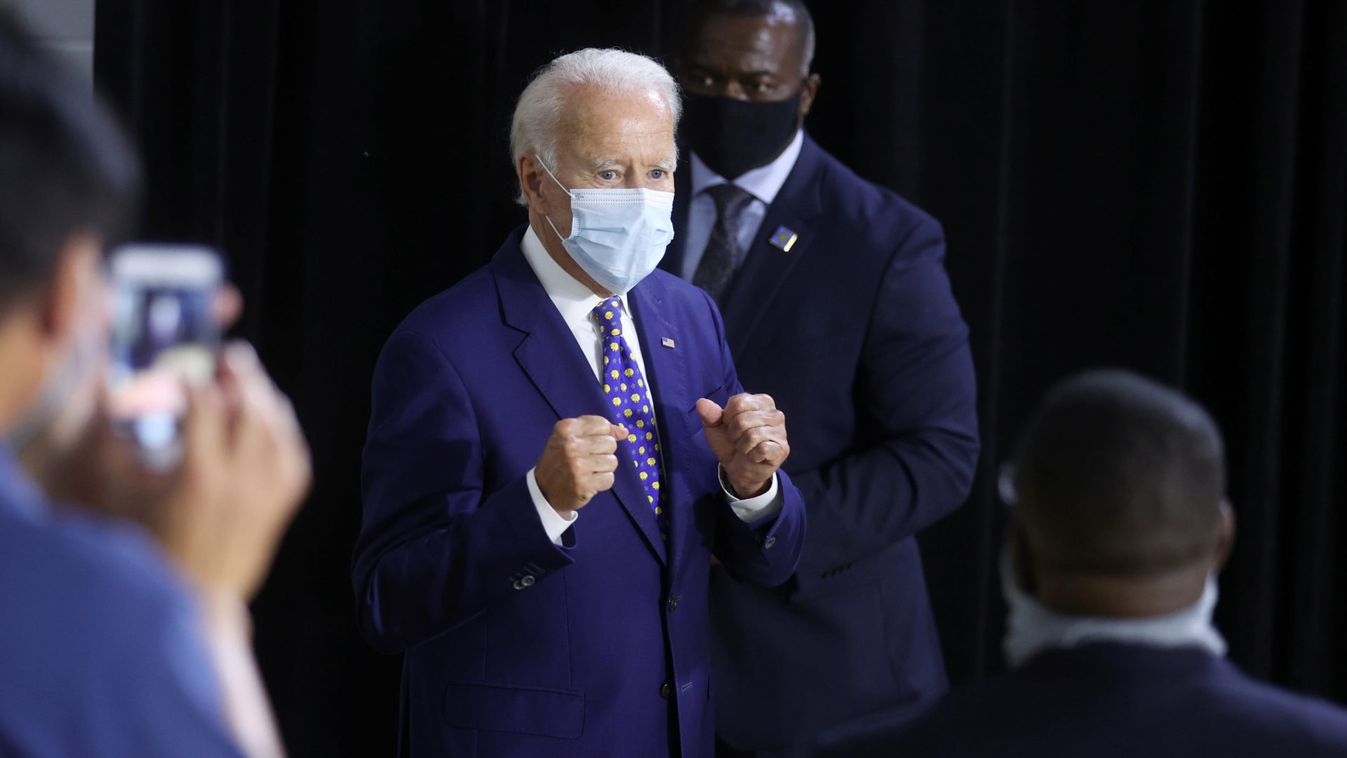 Democratic presidential candidate Joe Biden holds campaign event in Wilmington, Delaware