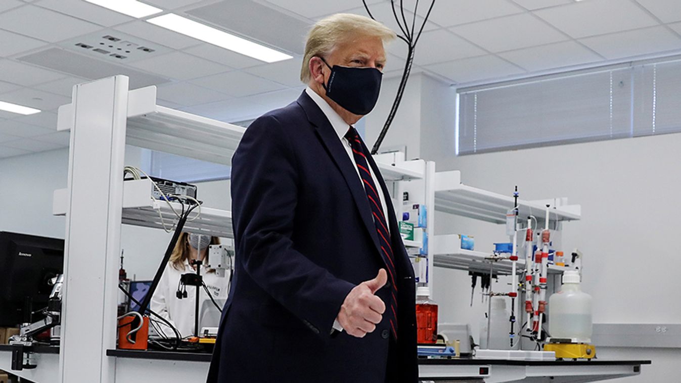 U.S. President Trump visits Fujifilm Diosynth Biotechnologies' Innovation Center in Morrrisville, North Carolina