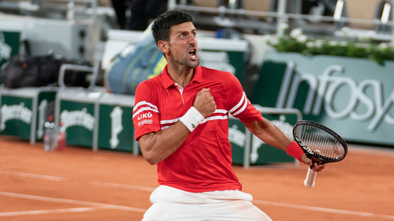 Novak Djokovics öröme