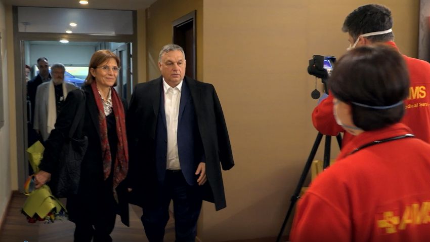Orbán Viktor és Lévai Anikó egészsége is rendben találtatott – videó