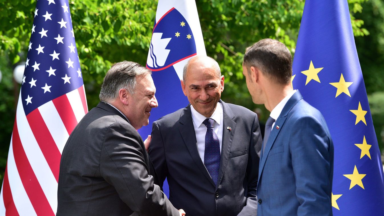 US Secretary of State Michael Pompeo visits Slovenia