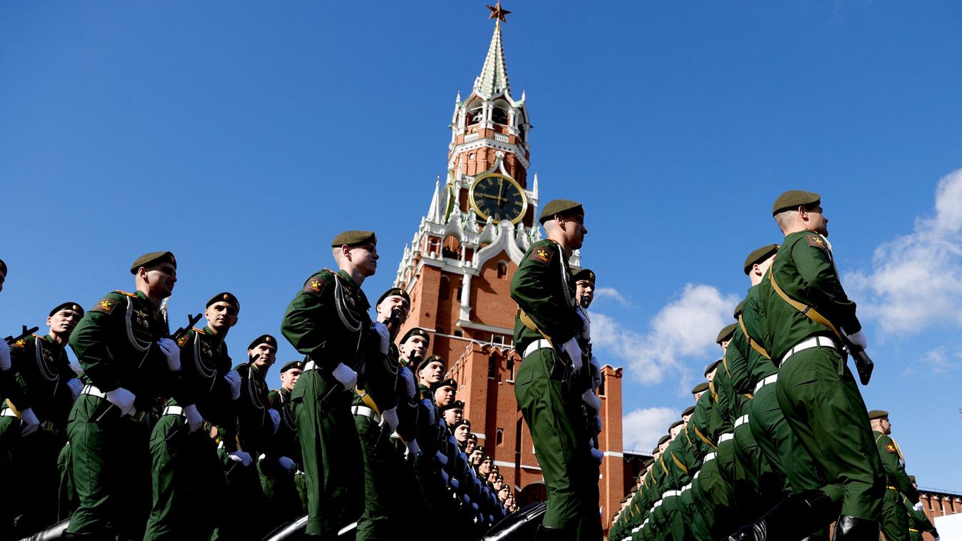 Red Square Military Parade Rehearsals
