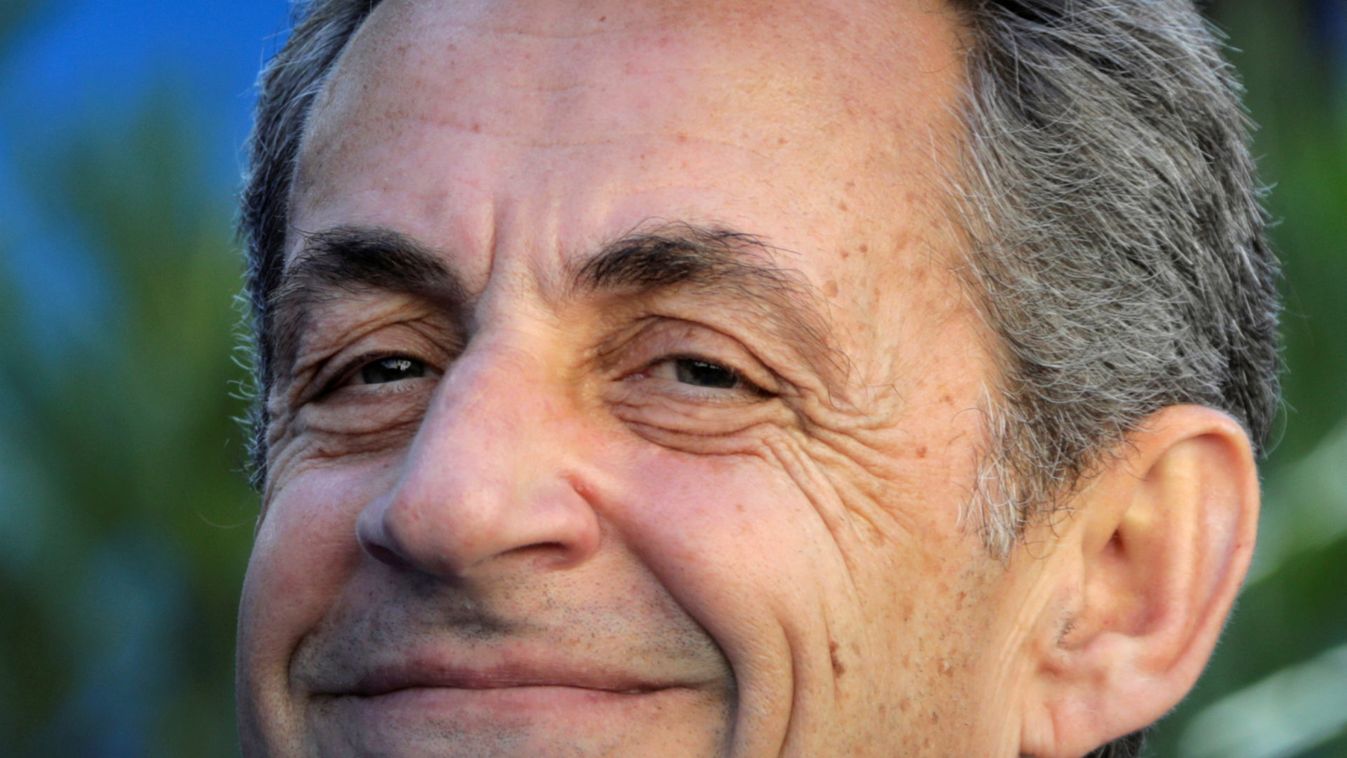 Former French President Nicolas Sarkozy attends an inauguration ceremony in Nice