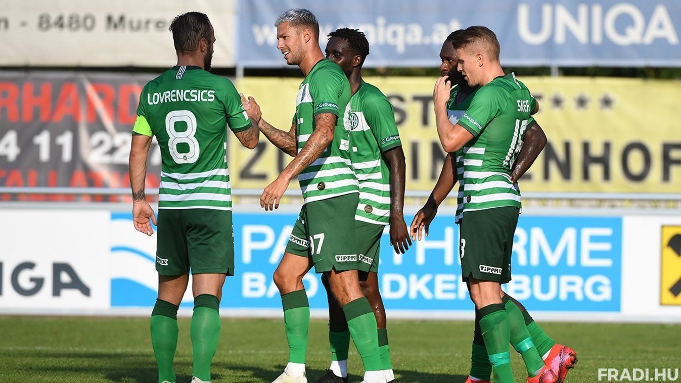 Ferencváros, Bad Radkersburg, Sturm Graz (1-0) elleni edzőmeccs