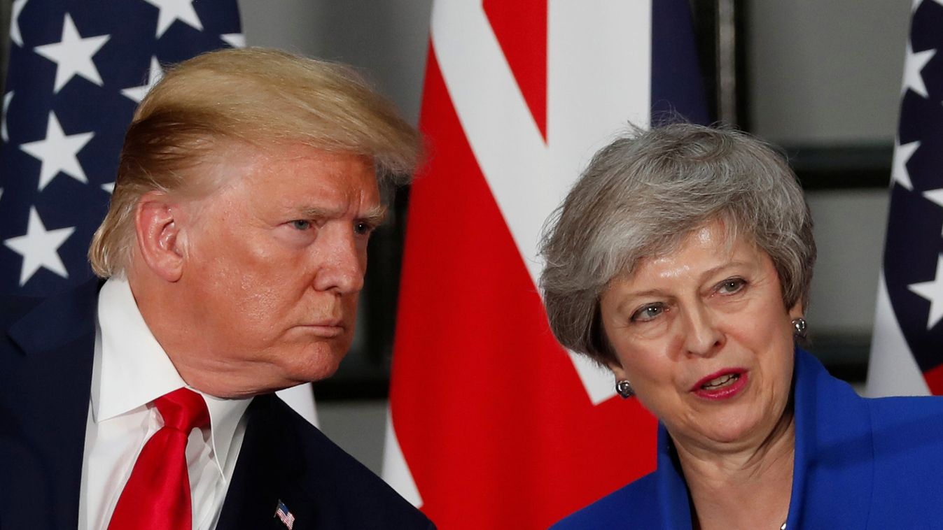 U.S. President Donald Trump visits Britain