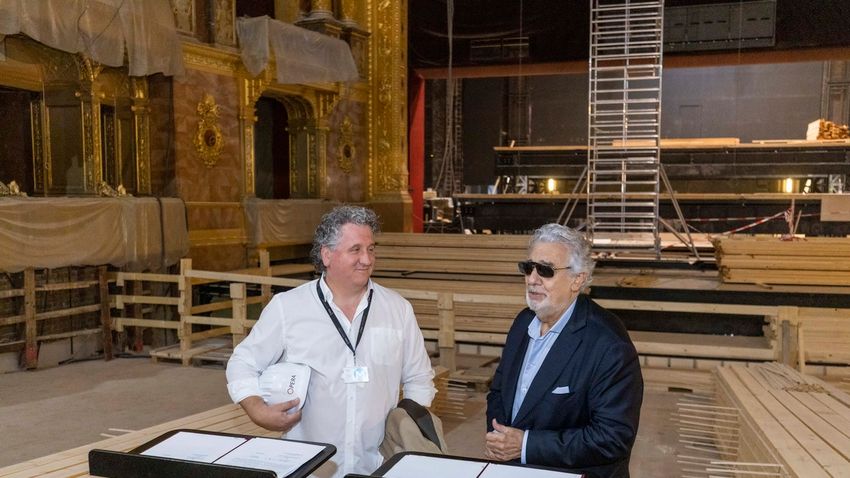 Plácido Domingo Simon Boccanegra szerepében lép a felújított Operaház színpadára