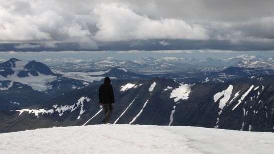 Évente két méterrel csökken az impozáns svéd hegycsúcs