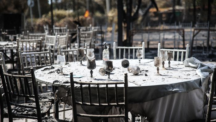 GREECE - WILDFIRE-AFTERMATH