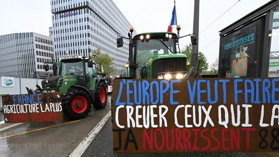 Fogytán az uniós gazdák türelme
