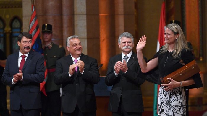 ÁDER János; KÖVÉR László; ORBÁN Viktor; KARIKÓ Katalin