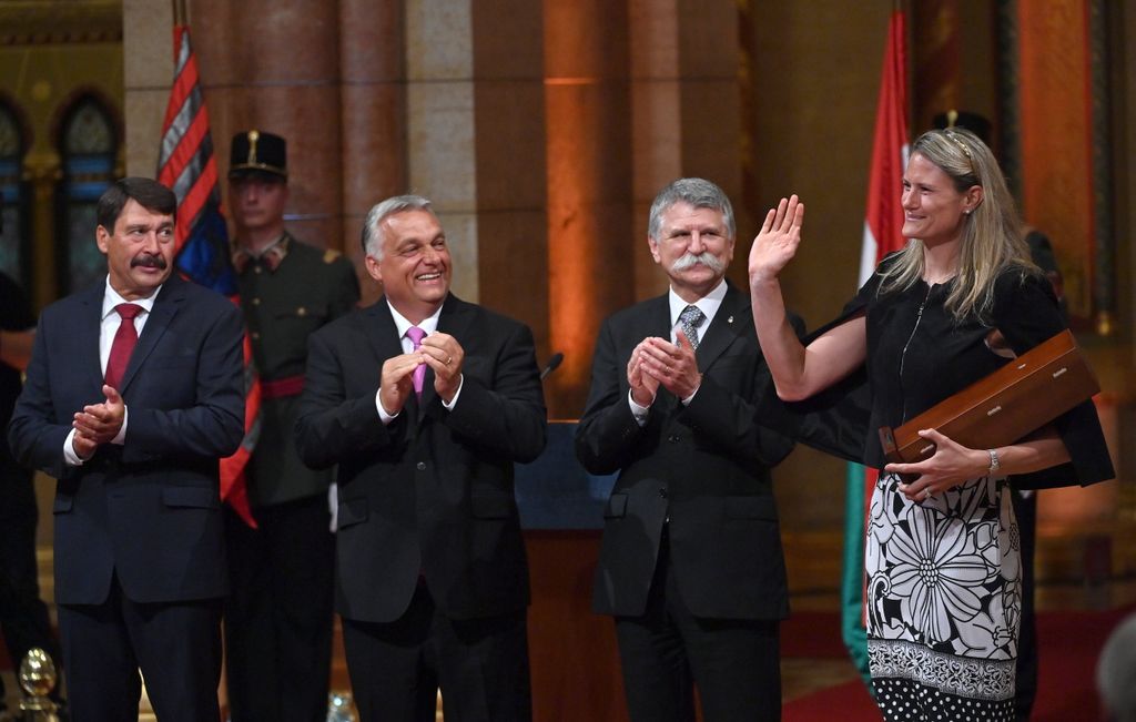 ÁDER János; KÖVÉR László; ORBÁN Viktor; KARIKÓ Katalin