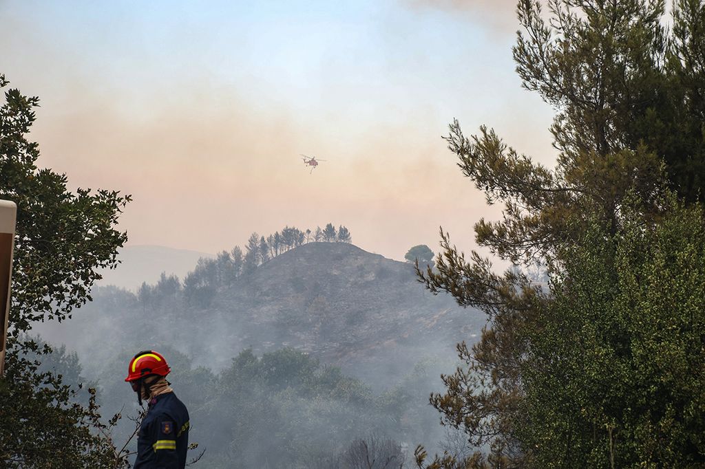 GREECE - WILDFIRE- HEATWAVE