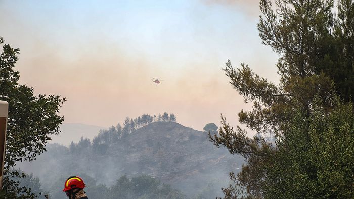 GREECE - WILDFIRE- HEATWAVE