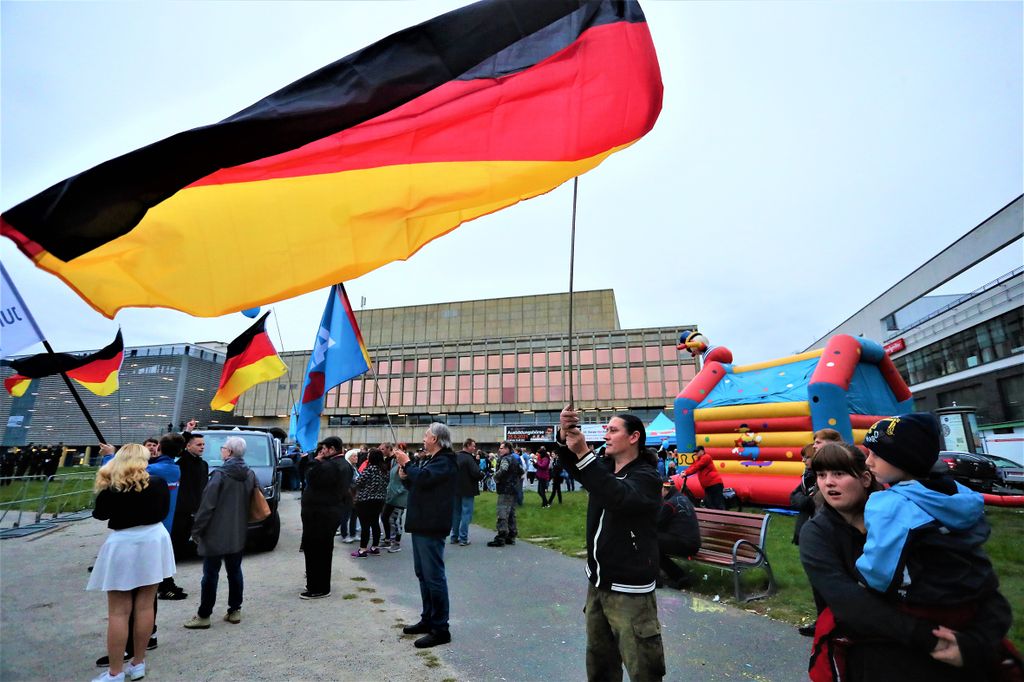 20210921 nemetorszag turingia gera varos hetvegen valasztasok afd ellenzeki part gyulese ellentutntetok havran zoltan magyar nmezet