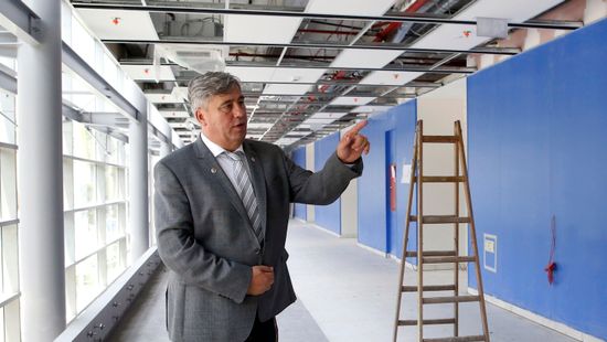 Óriási fejlődés előtt áll a Testnevelési Egyetem
