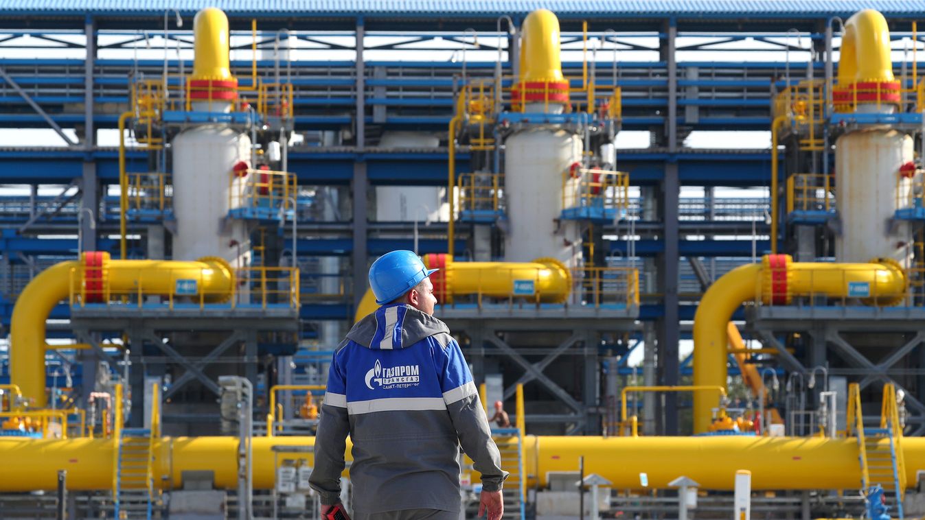 Slavyanskaya compressor station of Nord Stream 2 gas pipeline