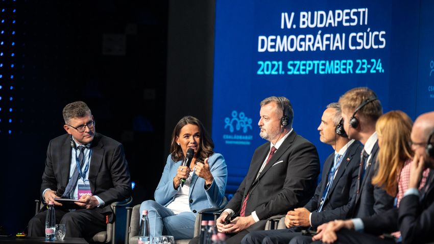 Novák Katalin: GDP-arányosan Magyarország fordítja a legtöbbet családtámogatásra