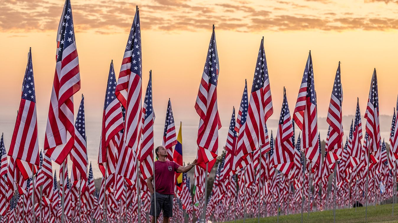 Pepperdine University Displays Thousands Of Flags For 9/11 Anniversary