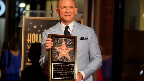 Megkapta a csillagot Daniel Craig a Hírességek sétányán