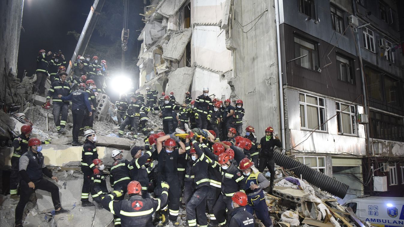 7-storey building collapses in Georgia's Batumi
