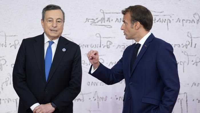 MACRON, Emmanuel; DRAGHI, Mario