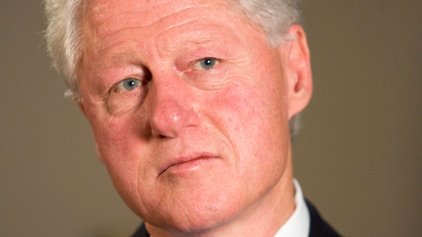 Former U.S. President Bill Clinton poses for a portrait in New York