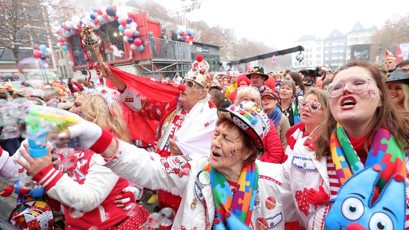 Carnival season prelude in Cologne amid Covid restrictions