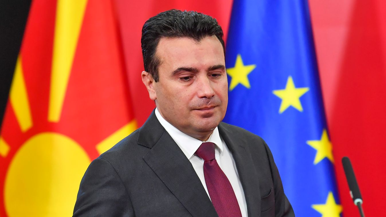 Macedonian Prime Minister Zoran Zaev resigns
