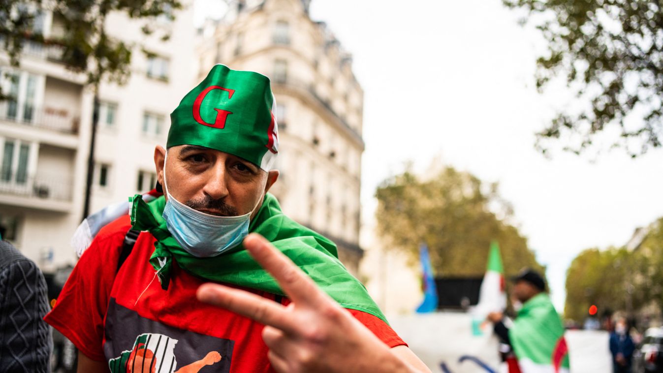 FRANCE - MARCH OF THE ALGERIAN DIASPORA IN PARIS