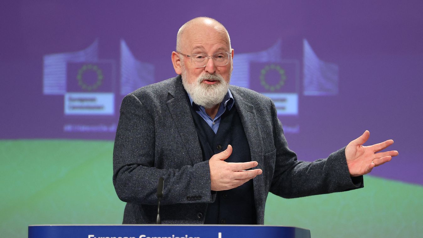 Frans Timmermans and Virginijus Sinkevicius press conference