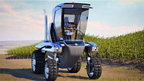 Szőlőhegyek stílusos megművelésére terveztek új traktort