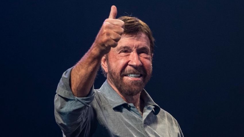 Чак норрис как выглядит сейчас 2025 Chuck Norris is csatlakozott a Jónak lenni jó! kampányhoz