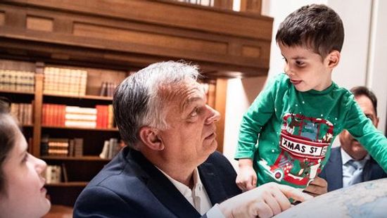Orbán Viktor egy jászsági családot lepett meg