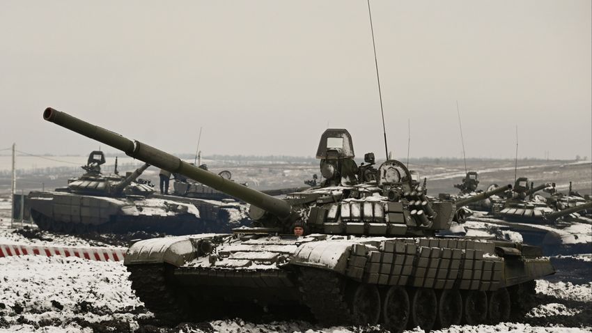 Ukrajna: Moszkva harci eszközöket szállított a Donyec-medencébe