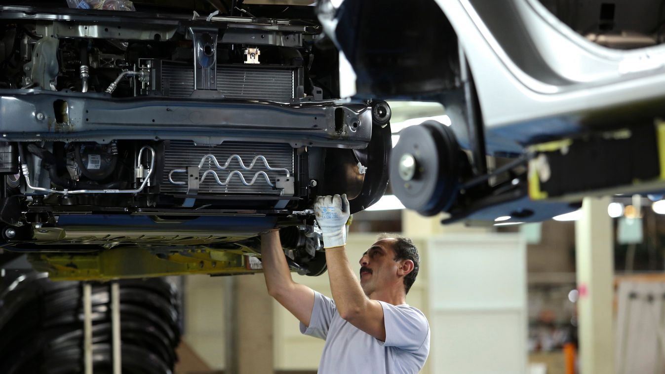 Inside A Renault Dacia Plant As Vehicles Leave The Production Line